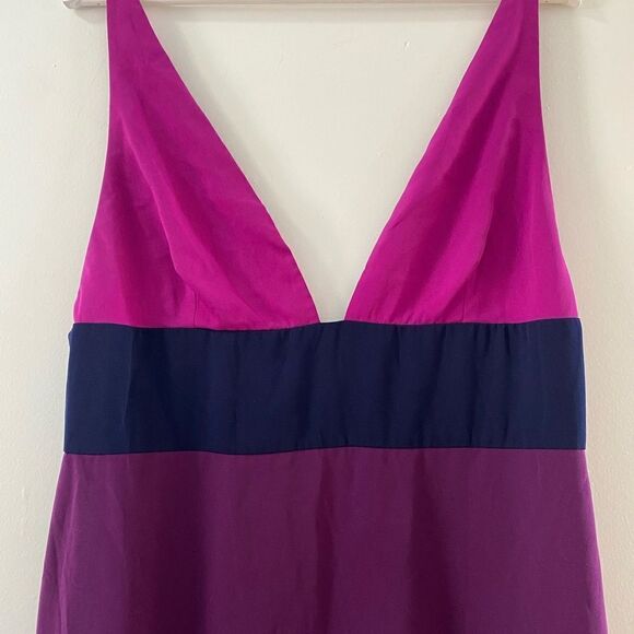 Jill Jill Stuart Viola Colorblock Gown Dress - Picture 6 of 8